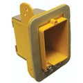 Boombox Electrical Box, 46.10546875 cu in, Outlet Box, 1 Gang, Thermoplastic Resin, Rectangular BO570410